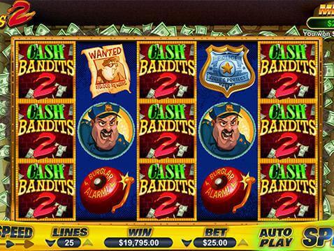 Cash bandits 2 no deposit bonus codes 2019